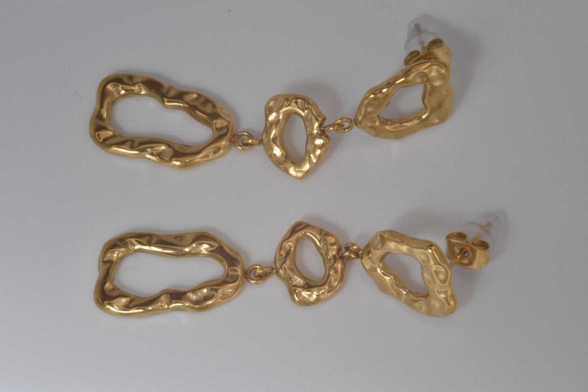 3 Level Dangle Earrings