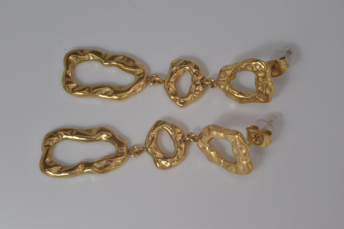 3 Level Dangle Earrings