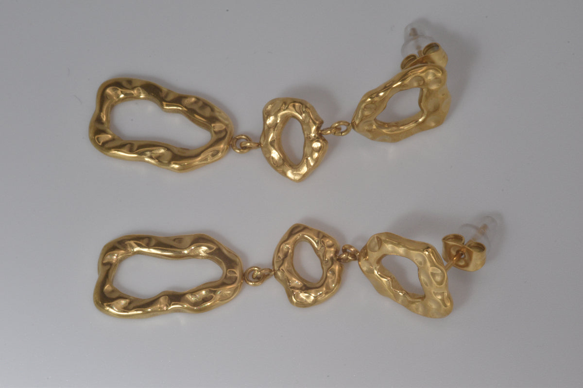 3 Level Dangle Earrings