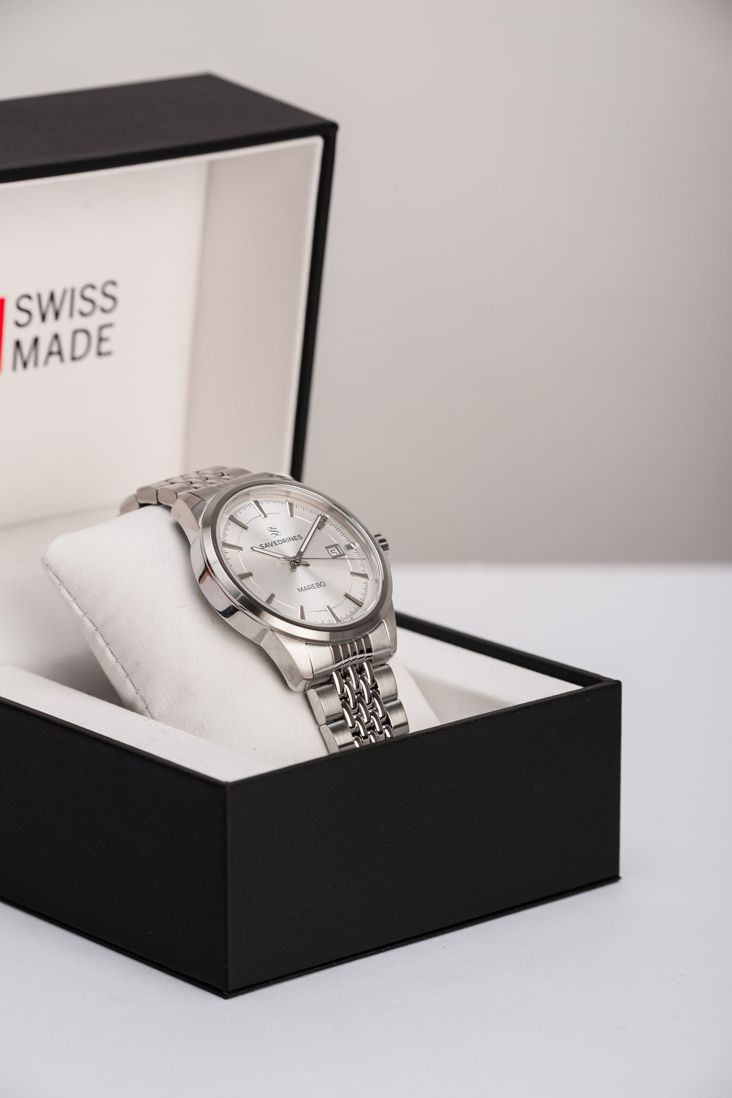 Savedrines Marebo White Dial