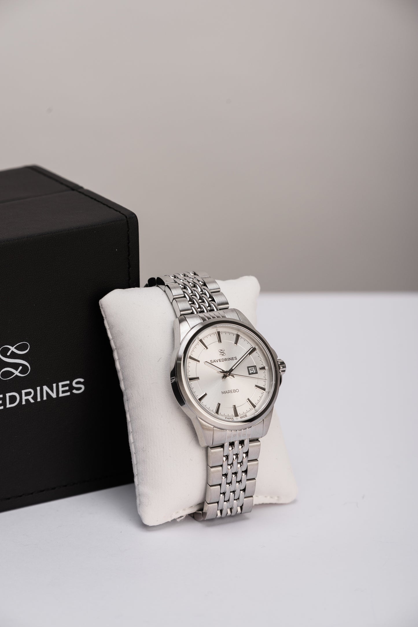 Savedrines Marebo White Dial